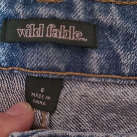 Patchwork high rise jeans size 24x29.5 90s women's retro relaxed straight leg - Picture 7 of 12